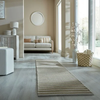 Dunelm Seb Striped Wool Runner
