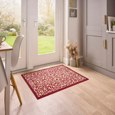 Dunelm Marvel Printed Arts and Crafts Floral Washable Runner