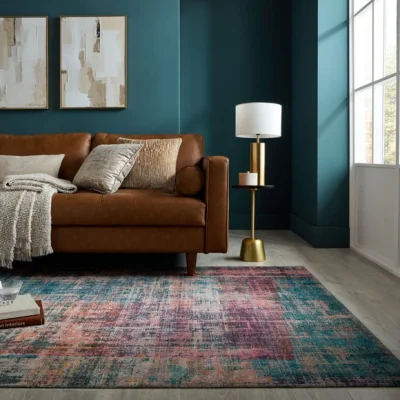 Dunelm Abstract Washable Runner