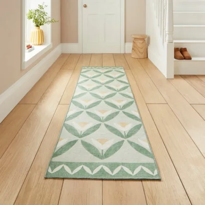 Dunelm Scion Tulip Trellis Washable Runner
