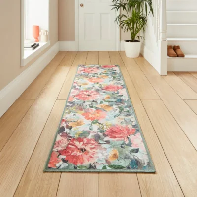 Dunelm Clarke and Clarke Tahiti Washable Runner