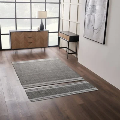 Dunelm Pacific Lifestyle Stripe Outdoor Runner