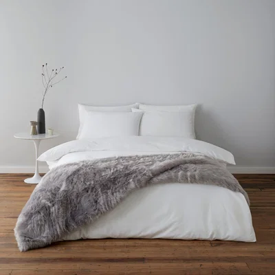 Dunelm Tremont Faux Fur Runner Grey