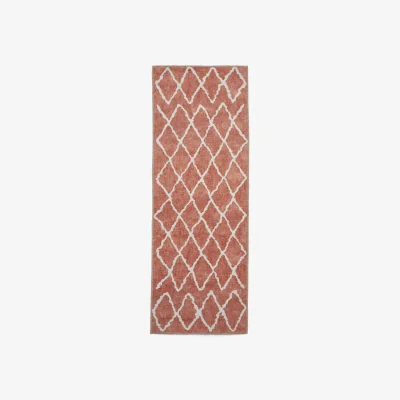 Furniture Village Misty Washable Runner - 61cm-x-170cm - Orange