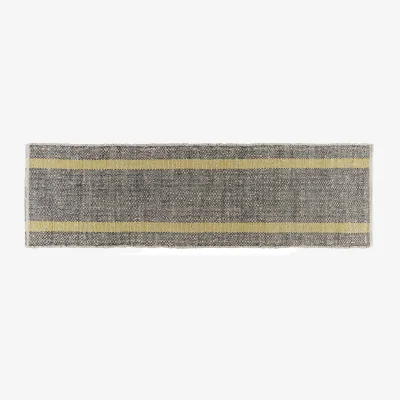 Habitat Habitat Brecan Wool Blend Runner - 75x250cm - Grey