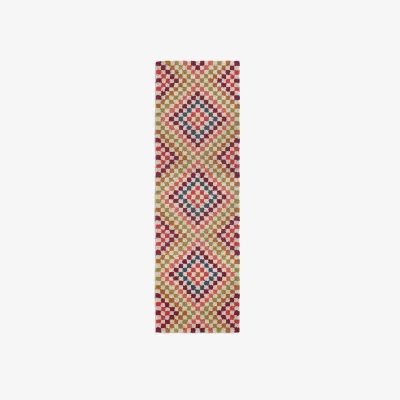 Habitat Habitat Folktale Tufted Flatweave Wool Runner - 66x200cm