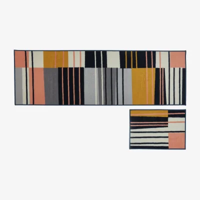 Habitat Habitat Stripe Doormat and Runner Set - 40x57cm