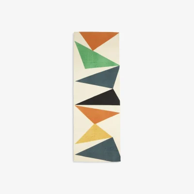 Habitat Habitat Tate Flatweave Cotton Runner - Multi - 70x200cm