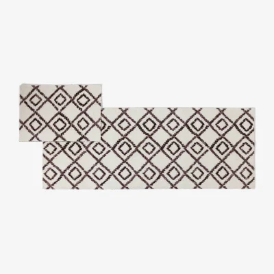 Habitat Habitat Washable Geo Mat and Runner Set