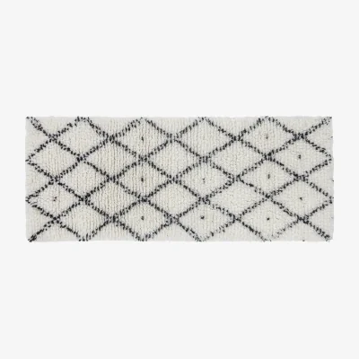 Habitat Habitat Berber Handwoven Wool Runner - 65 x 200cm - Cream