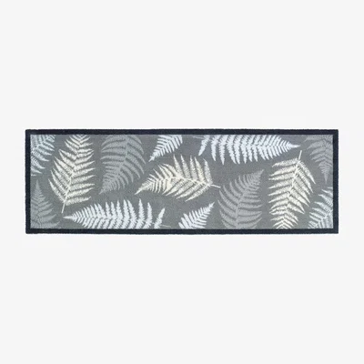 Homebase Muddle Mat My Leaves Runner - 50x150cm