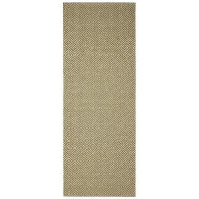 Homebase Prague Washable Runner - Mocha - 67x180cm