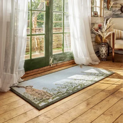 Hug Rug Hare &amp; Shepherd’s Purse Washable Runner