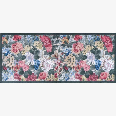 Hug Rug Antique Hydrangea & Rose Chintz Washable Runner