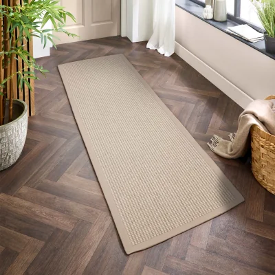 Hug Rug Sisal Boucle Beige Runner
