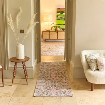 Hug Rug Heritage Garden Eco-Washable Runner