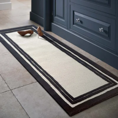 Hug Rug Piper Runner Monochrome