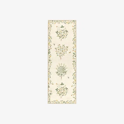 Hug Rug Thyme Walk Lichen & Gooseberry Eco-Washable Runner