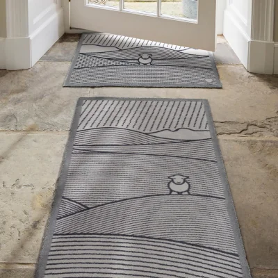 Hug Rug Herdy Lines Washable Runner