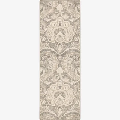 Hug Rug Paisley Tapestry Linen Eco-Washable Runner