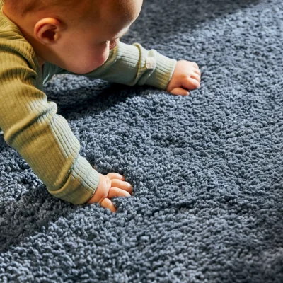 Hug Rug My Lux Smoke Blue Rug Runner