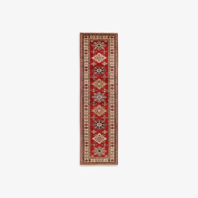 John Lewis Gooch Oriental Supreme Kazak Runner Rug, Red, L305 x W82 cm