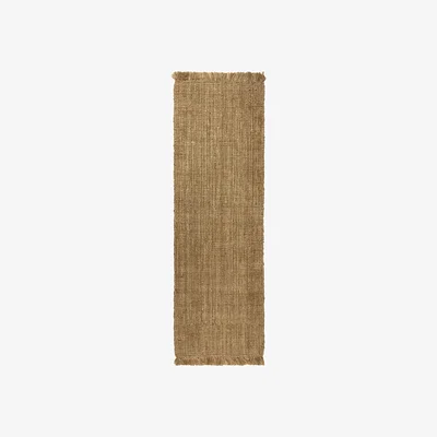 Made in Design Tapis Athens Runner fibre végétale marron / 80 x 250 cm - Jute - Ferm Living