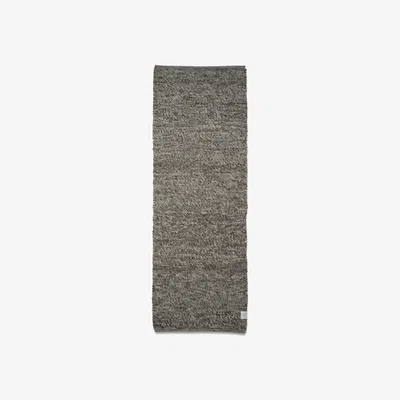Nordic Nest Classic Collection Merino Hallway runner Grey 80x300 cm