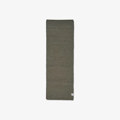 Nordic Nest Classic Collection Merino Hallway runner Dark green 80x250 cm