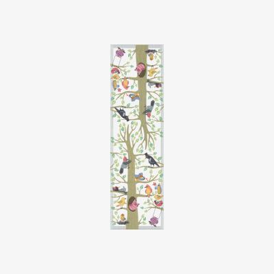 Nordic Nest Vårfåglar runner 35x120 cm