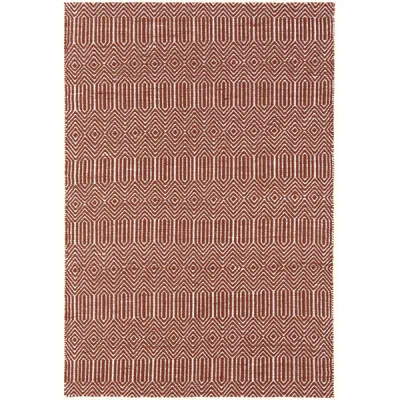 Olivia's Asiatic Carpets Sloan Hand Woven Runner Marsala - 66 x 200cm