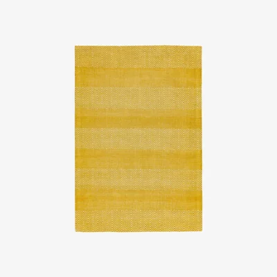 Olivia's Asiatic Carpets Ives Hand Woven Runner Yellow - 66 x 200cm