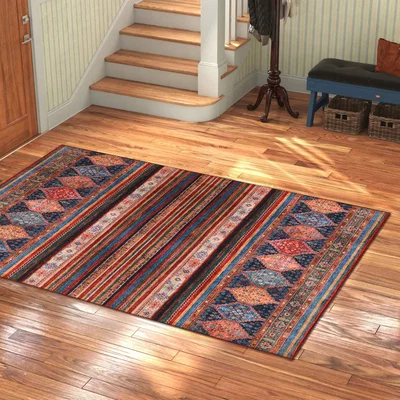 The Range Flatweave Istanbul Chenille Runner - Red and Multi