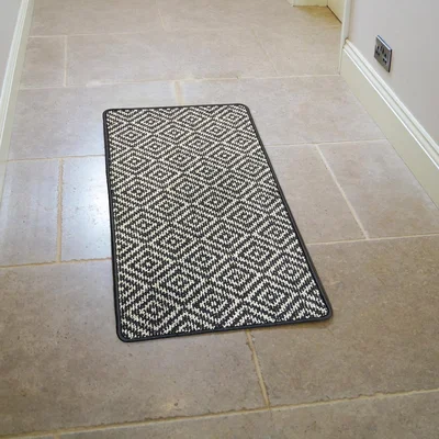 The Range Polly Washable Runner - Dark Grey