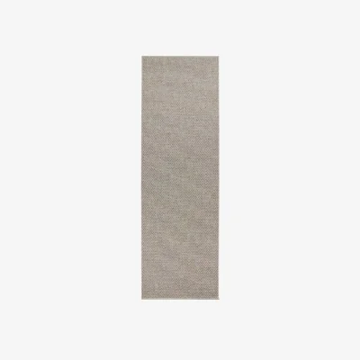 The Range Nature Chevron Flatweave Indoor & Outdoor Runner Beige - Grey / 150.0cm