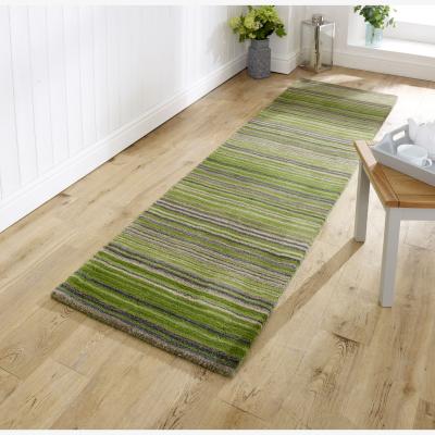 The Rug Seller Carter Hallway Runner in Green