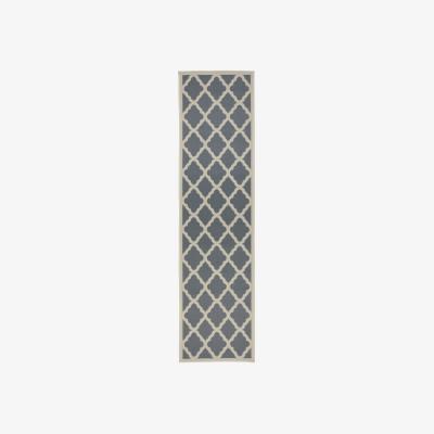 The Rug Seller Florence Alfresco Padua Runners in Anthracite
