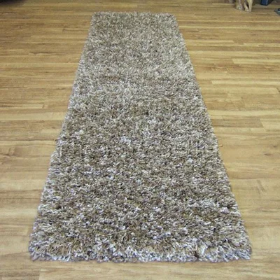 The Rug Seller Vista Shaggy Hallway Runners 3547 Beige Cream