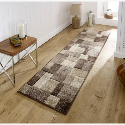 The Rug Seller Portland Runner 8425 D in Beige&nbsp;60x230cm