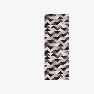 The Rug Seller Spirit Triangle Runners in Black