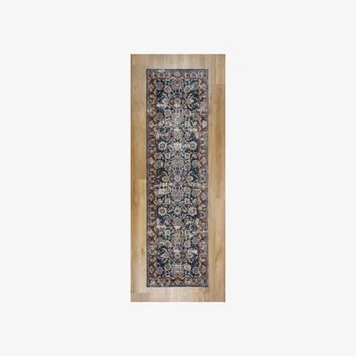 The Rug Seller Alhambra Runner 6549A in DBlue DBlue