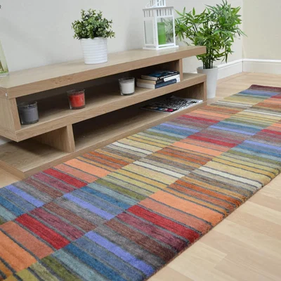 The Rug Seller Spectrum Wool Hallway Runners