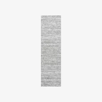The Rug Seller Mehari 23067 6292 Abstract Shaggy Runner Rugs in Beige
