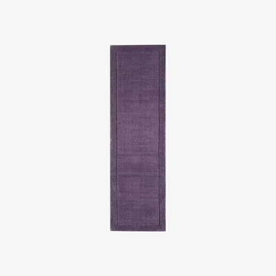 The Rug Seller York Hall Runners in Purple