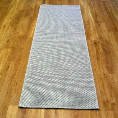 The Rug Seller High Line Hallway Runners 99215 6001 in White