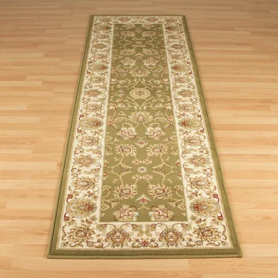 The Rug Seller Kendra Hallway Runners 3330G in Green