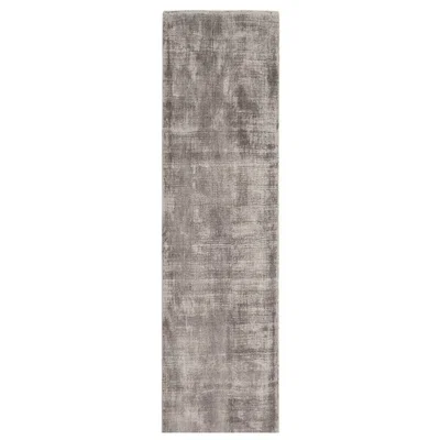 The Rug Seller Blade Hallway Runners in Silver