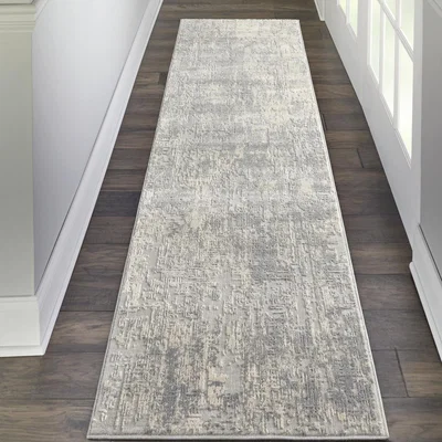 The Rug Seller Rustic Textures Runner RUS01 in IVSIL