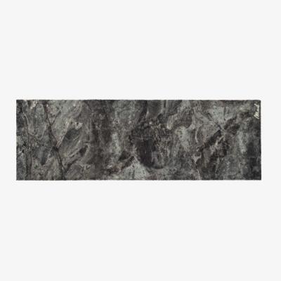 The Rug Seller Jorin Abstract Washable Runner Mats in Green