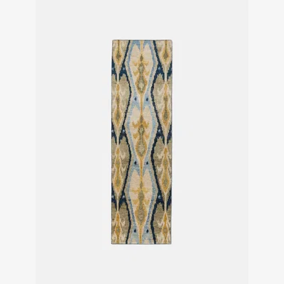Soho Home Alderton Runner Blue, 75 x 250cm